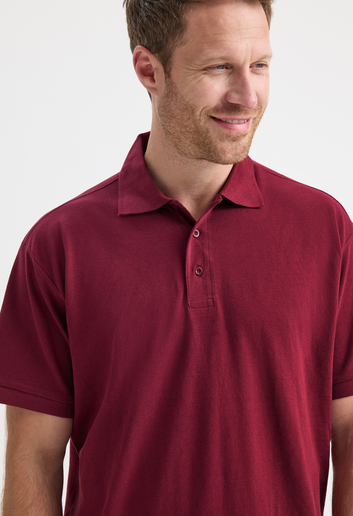 Mens Active Cotton Poloshirt