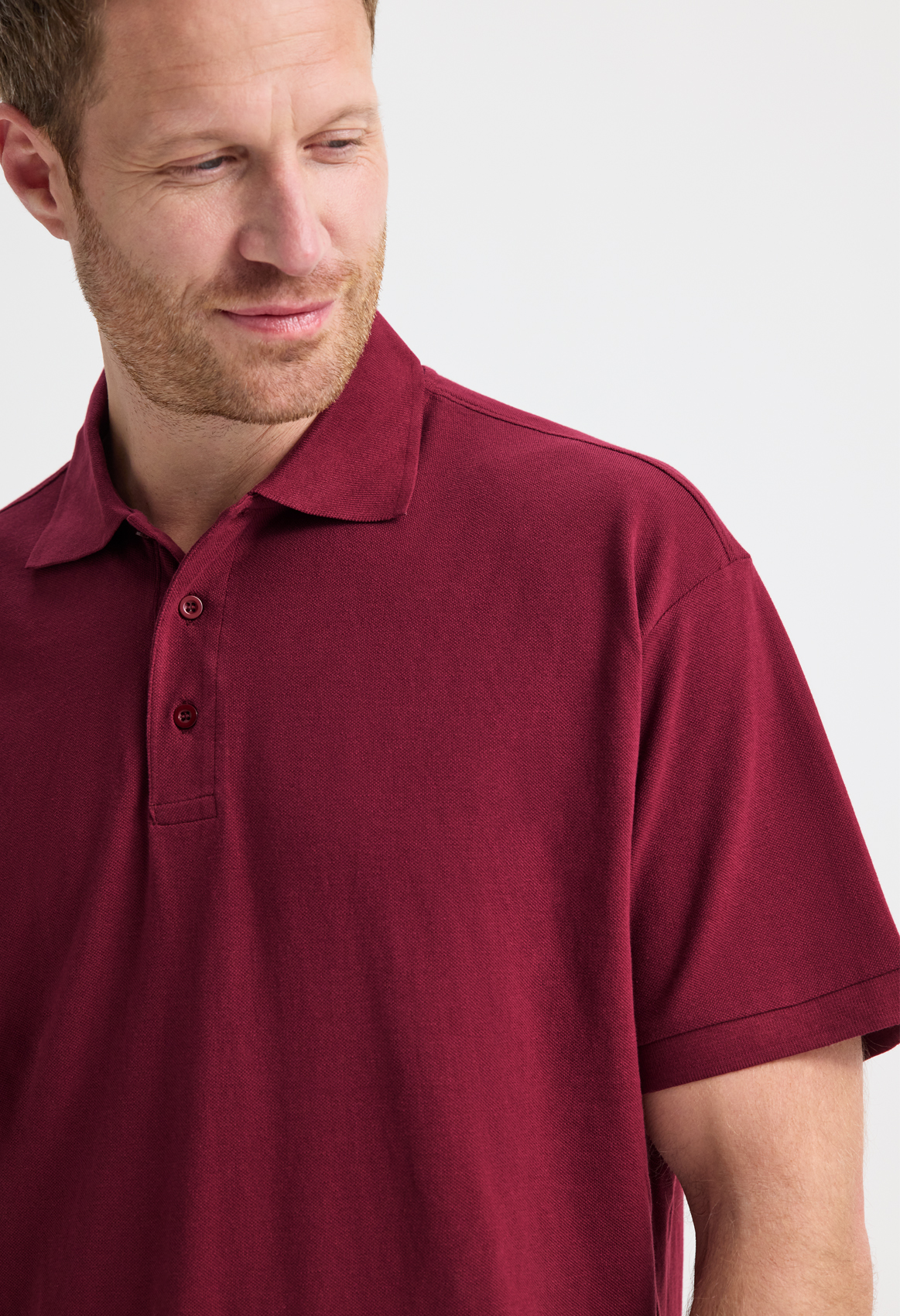 Mens Active Cotton Poloshirt