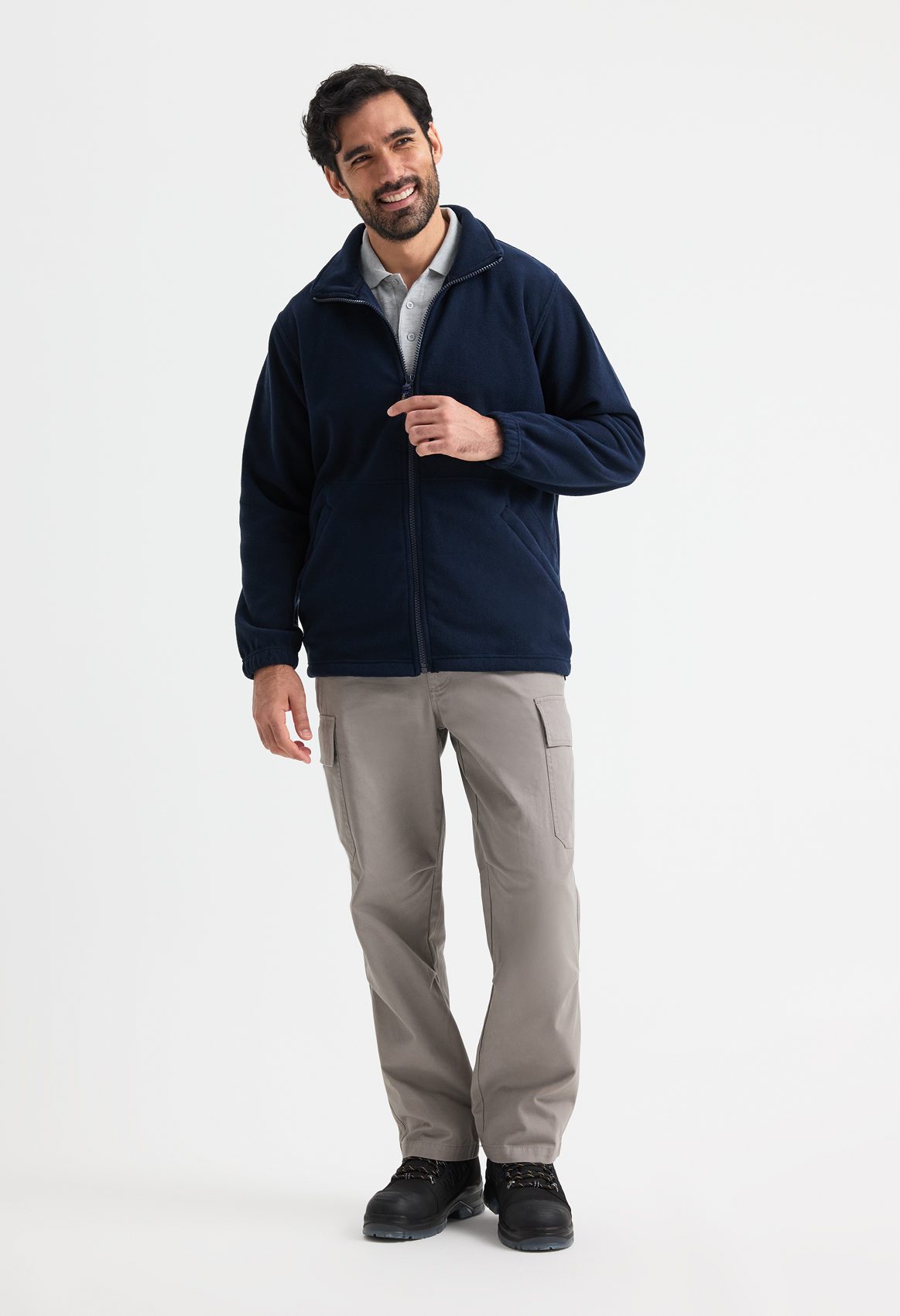 Heavyweight Full Zip Fleece Jacket
