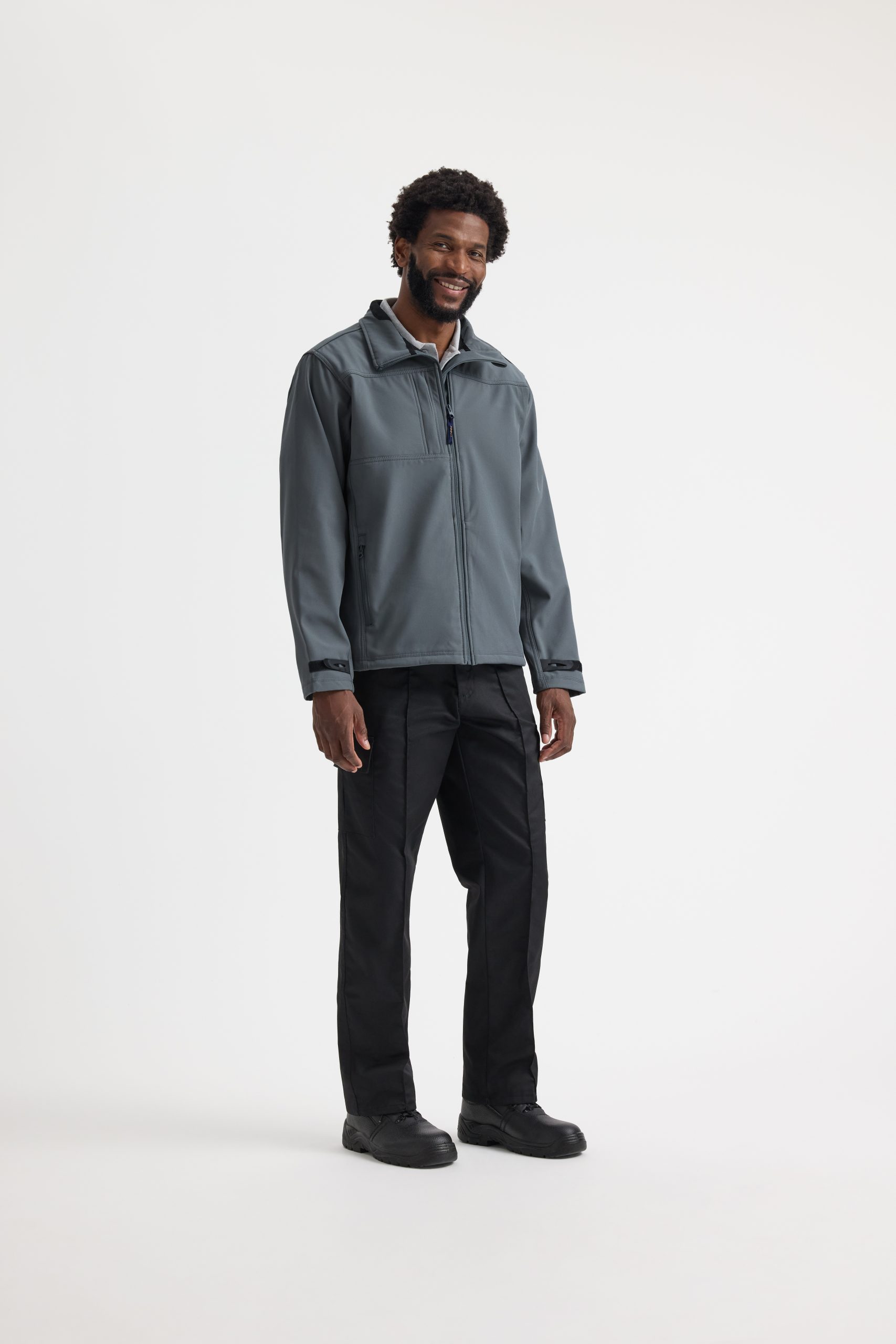 Deluxe Full Zip Soft Shell Jacket