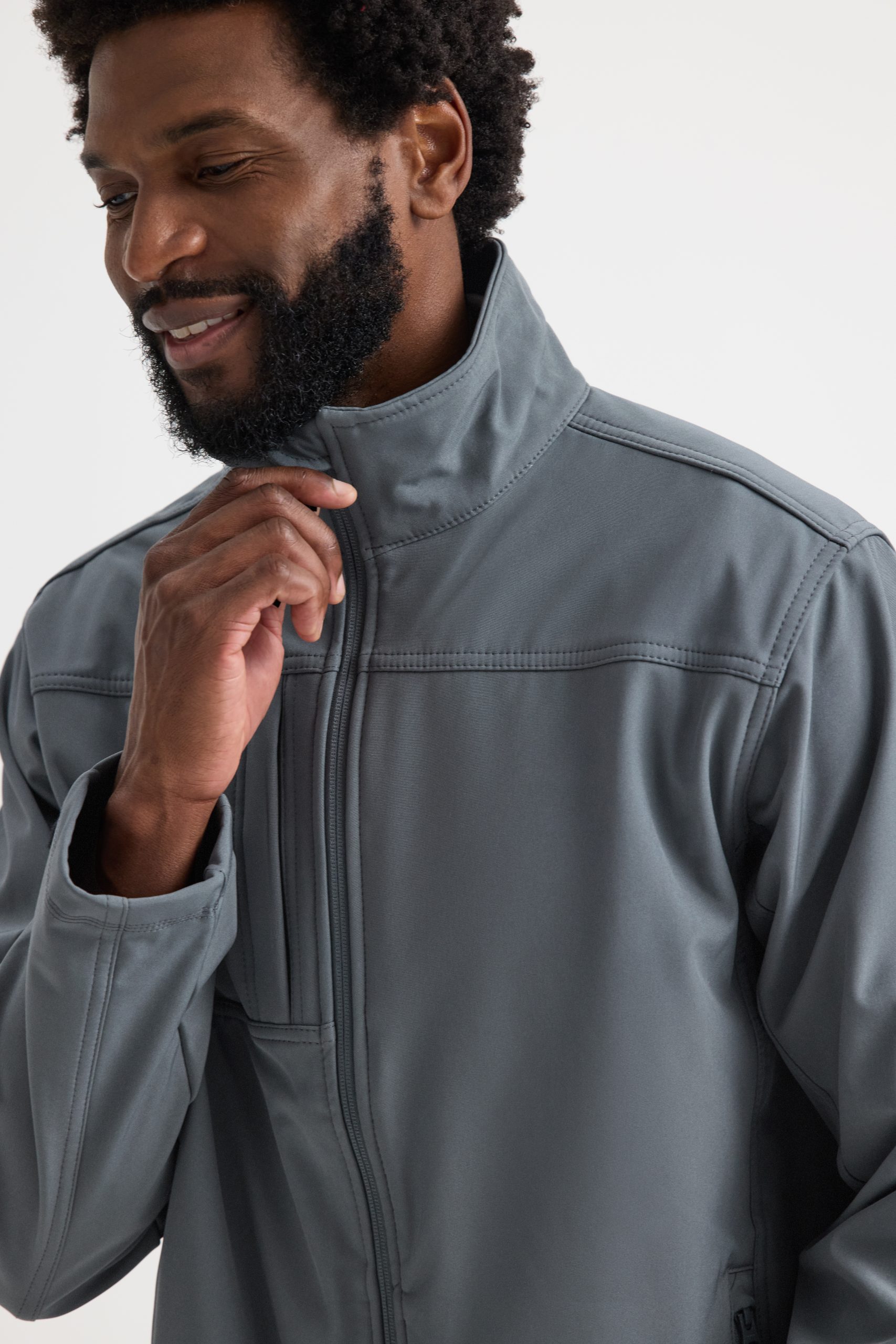 Deluxe Full Zip Soft Shell Jacket