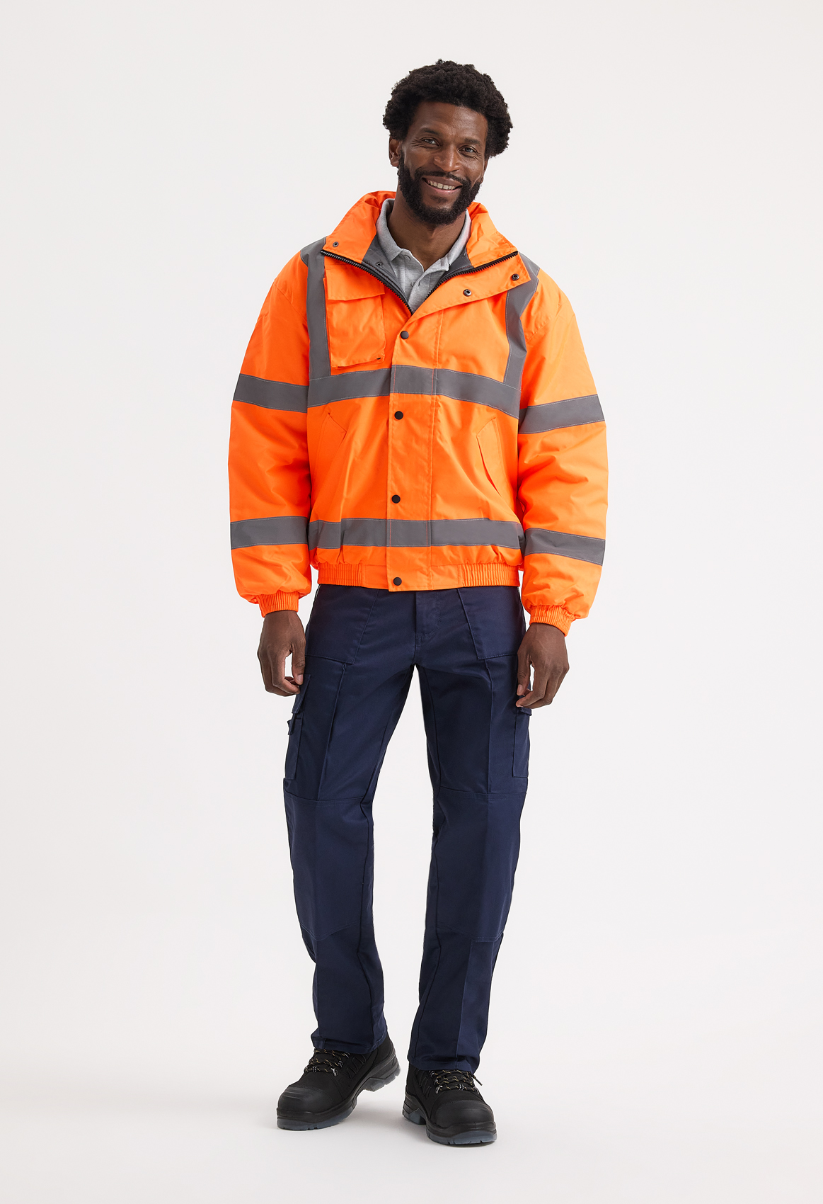 Hi Vis Bomber Jacket