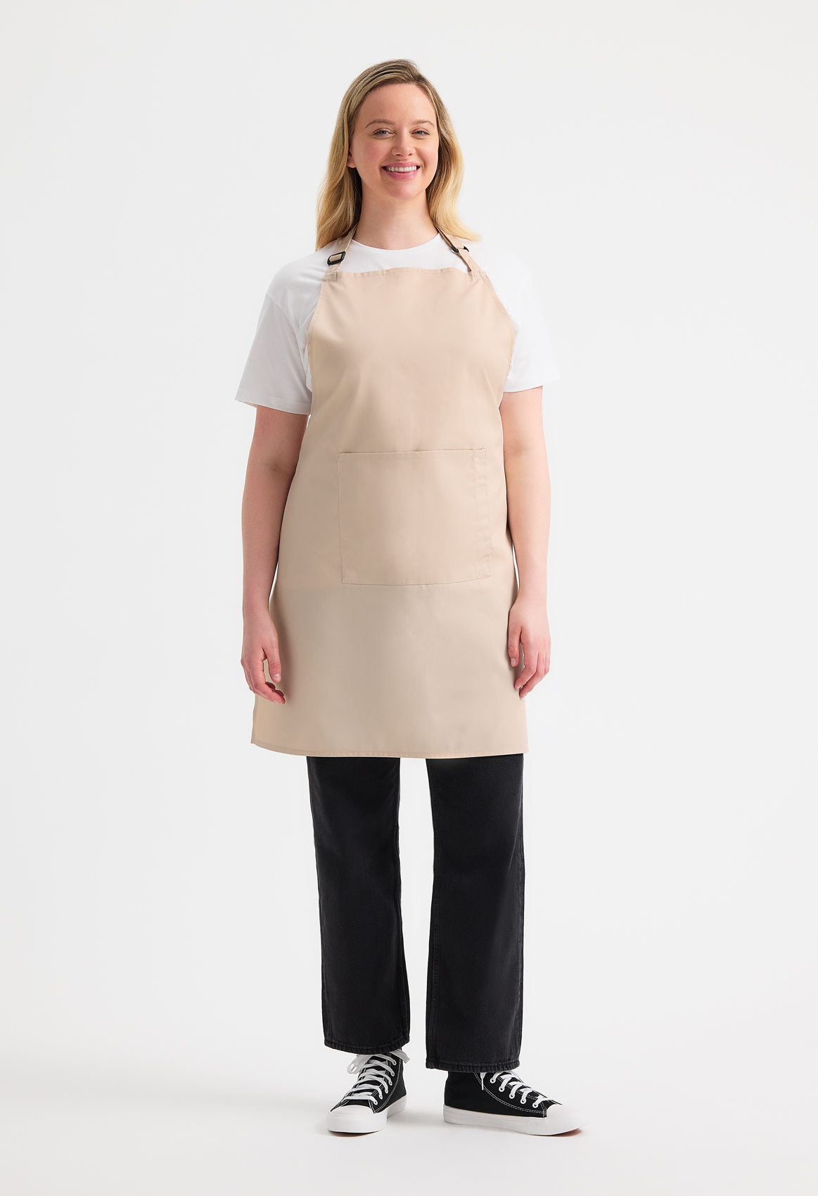 Bib Apron with Pocket